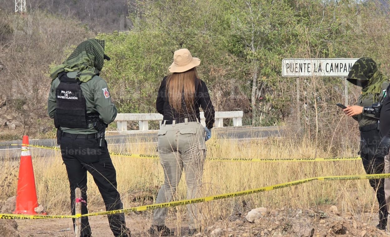 Localizan asesinado a un hombre en La Campana al norte de Culiacán
