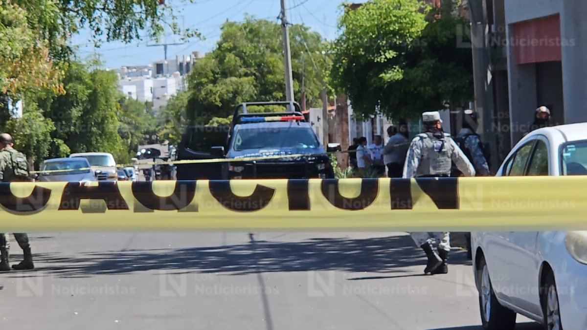 ejecutan a joven en el fracc los angeles en culiacan acordonado