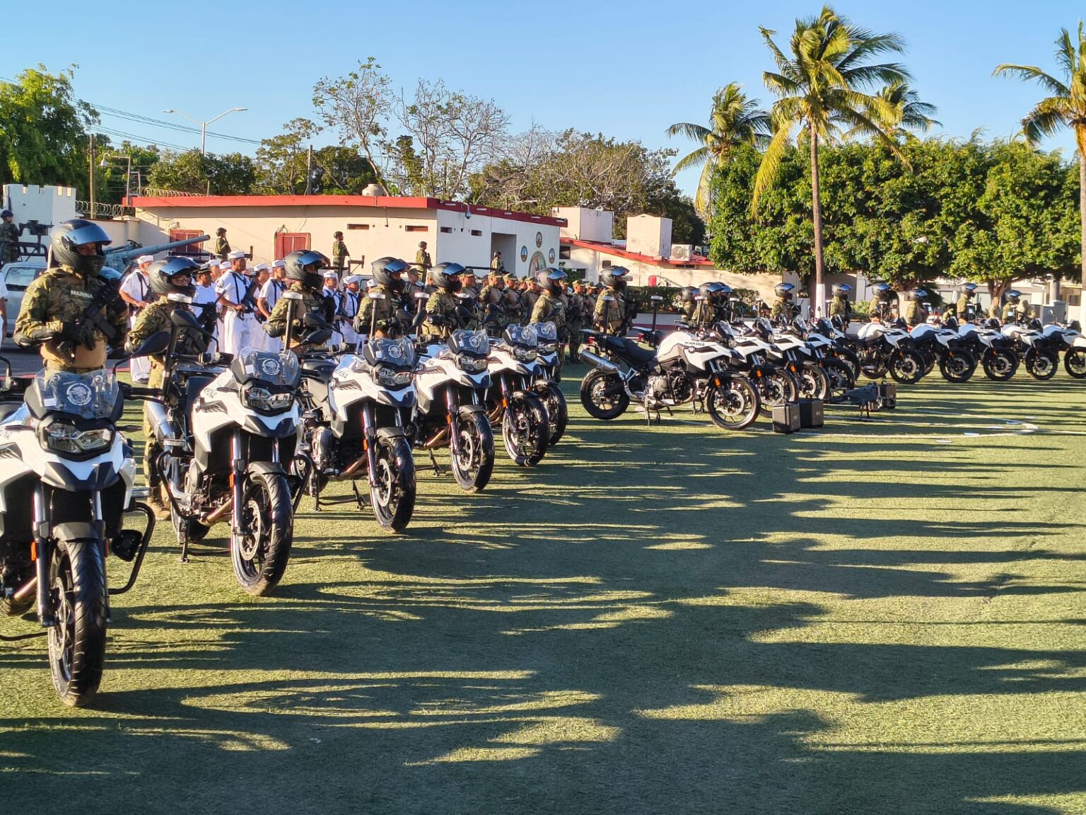 Motocicletas para el personal de la Marina
