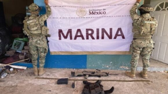 Asegura Marina armamento, municiones y explosivos durante operativos en Elota, Sinaloa