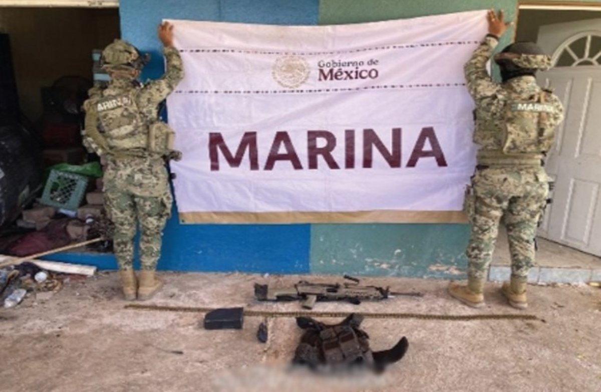 Elementos de la Marina presentan aseguramiento en Elota