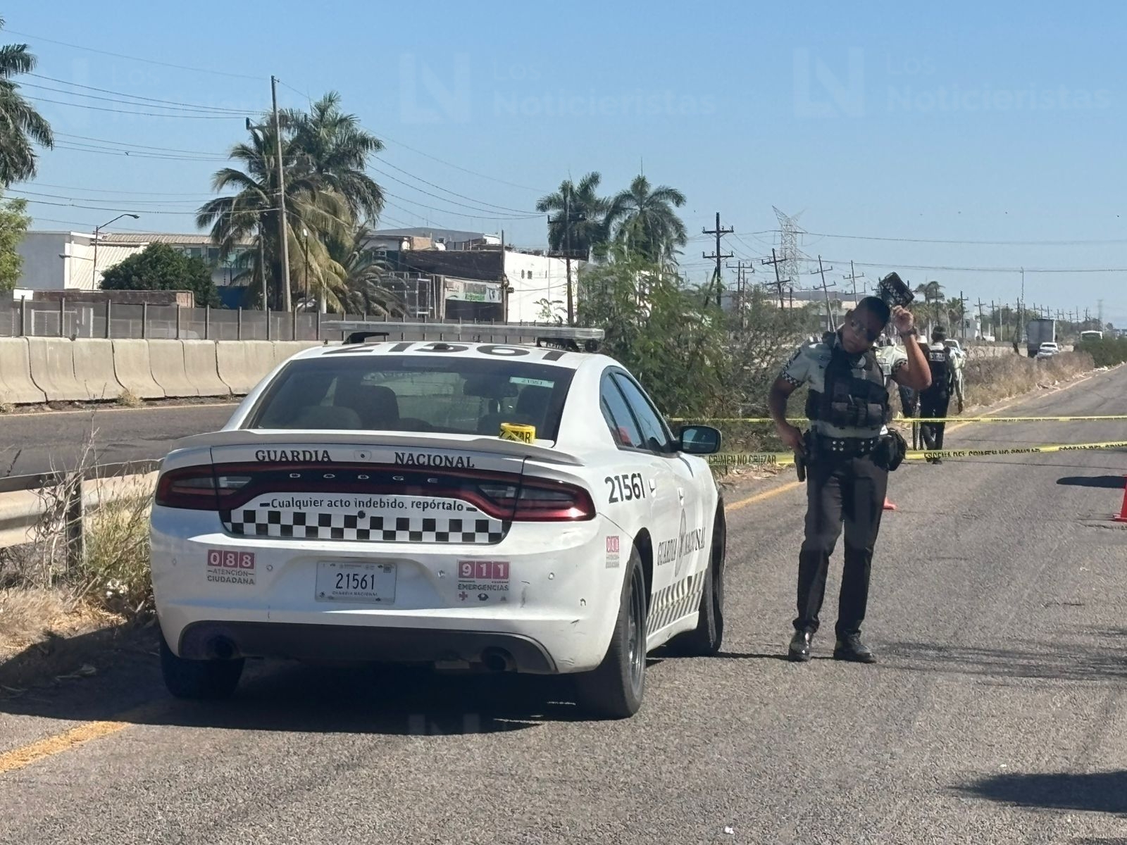 Embolsado en la carretera Culiacán-Eldorado