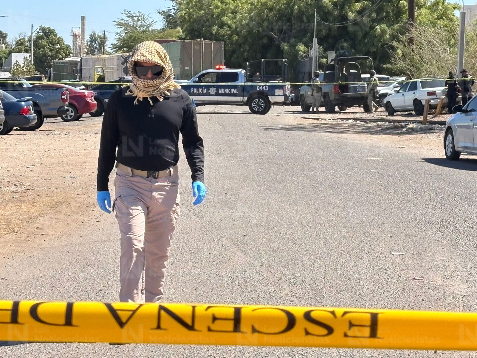 Hallazgo de una persona sin vida en la colonia Palmito Viejo en Culiacán