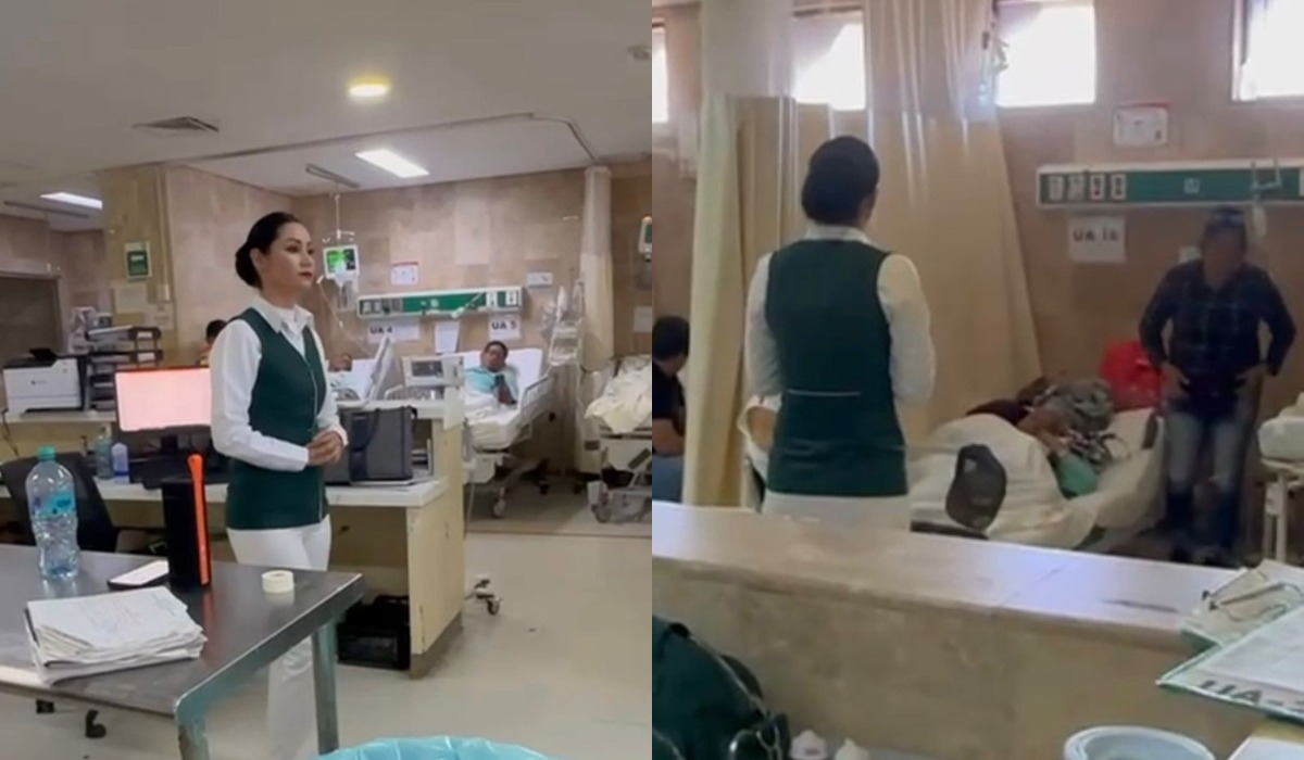 Enfermera le canta a las mamás heridas por incendio de plaza en Los Mochis, Sin.