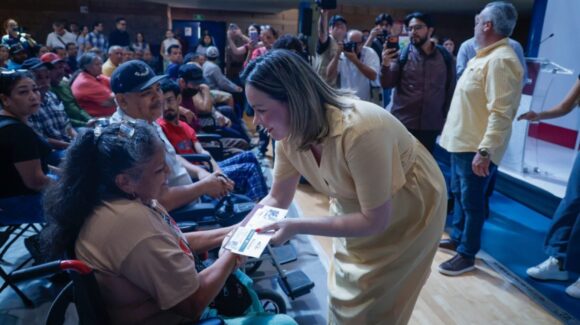 “Es justicia social”; Encabeza gobernadora Yeraldine Bonilla entrega de pensión para personas con discapacidad