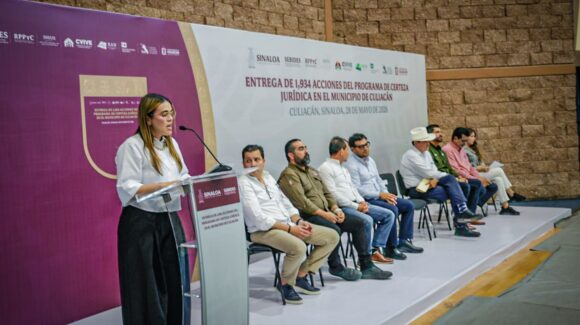 Sebides y Ayuntamiento de Culiacán dan certeza jurídica sobre su patrimonio a más de mil 900 familias