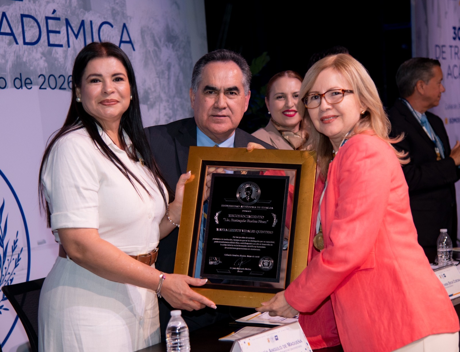 Ceremonia de entrega del Reconocimiento Lic. Eustaquio Buelna Pérez 2026 a docentes de la UAS