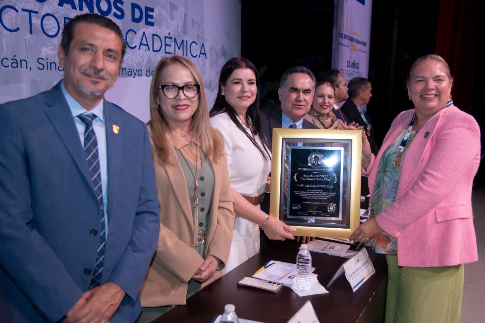 Ceremonia de entrega del Reconocimiento Lic. Eustaquio Buelna Pérez 2026 a docentes de la UAS