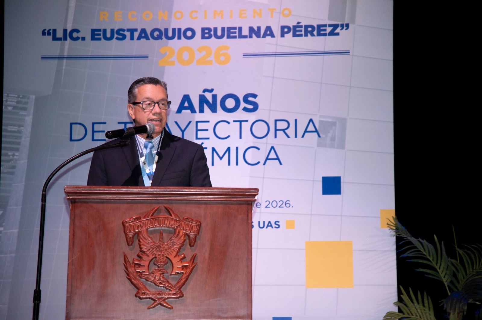 Ceremonia de entrega del Reconocimiento Lic. Eustaquio Buelna Pérez 2026 a docentes de la UAS