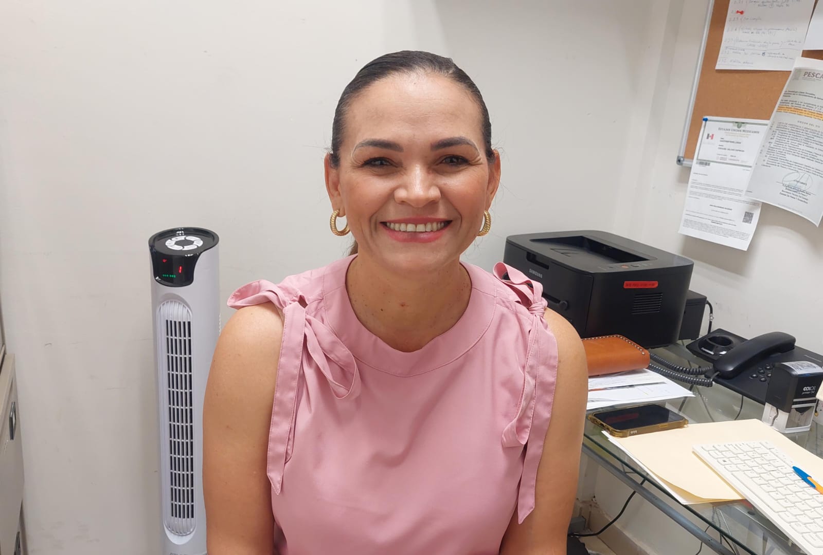 Erika Espinoza Durán, directora de Promoción Económica de Salvador Alvarado