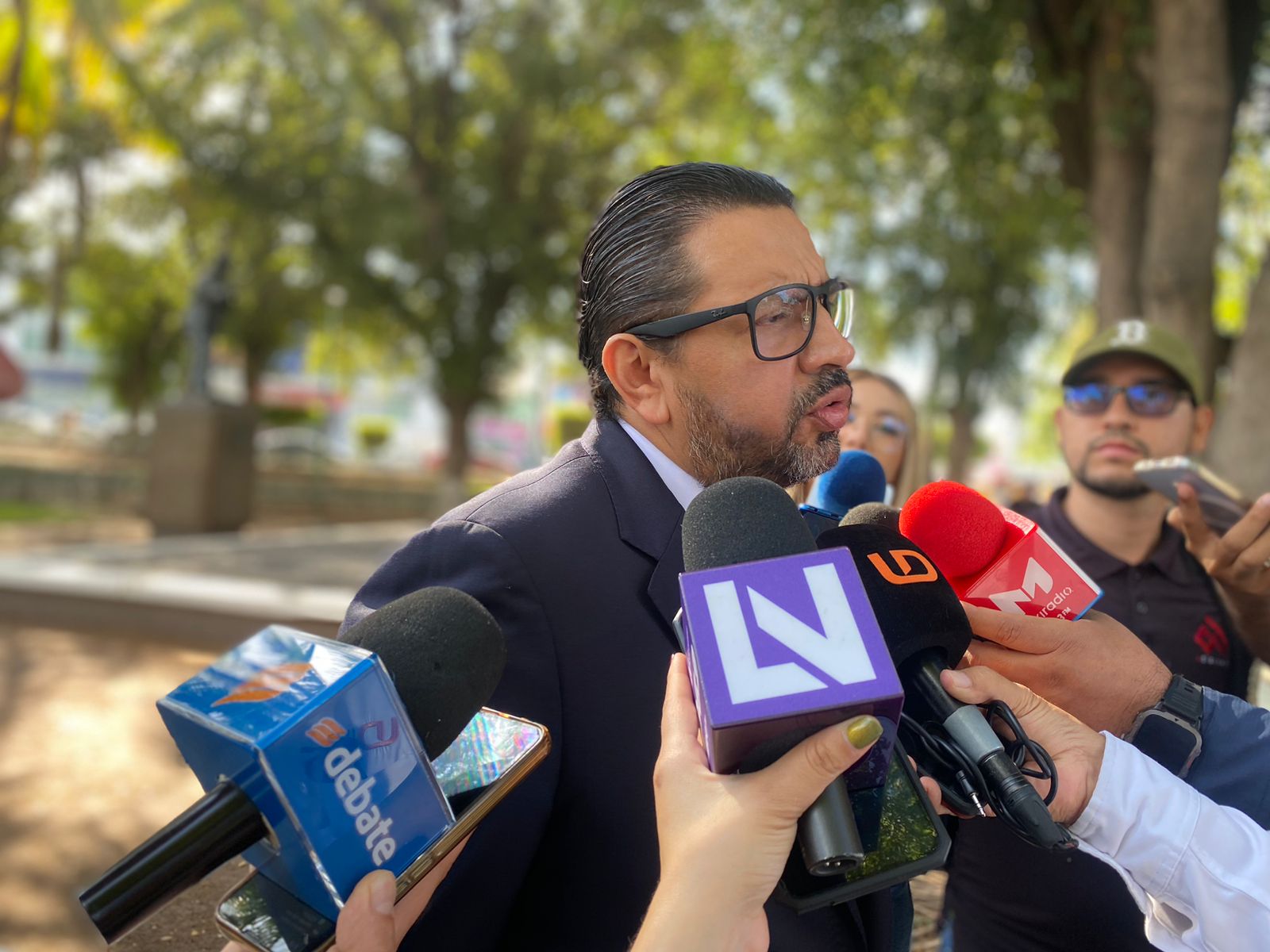 Secretario de Agricultura y Ganadería del Estado, Ismael Bello Esquivel