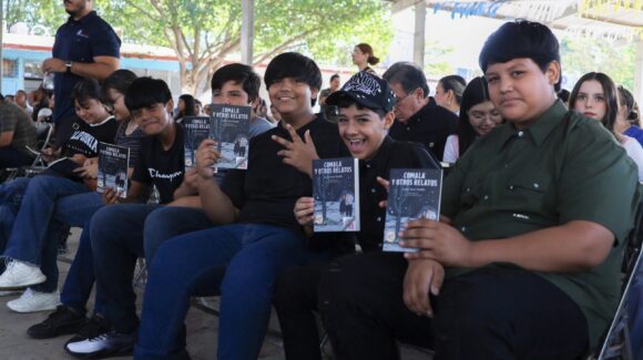 Sinaloa se enlaza con la presidenta Claudia Sheinbaum en el marco de la Estrategia Nacional de Lectura “las y los estudiantes y sus derechos”