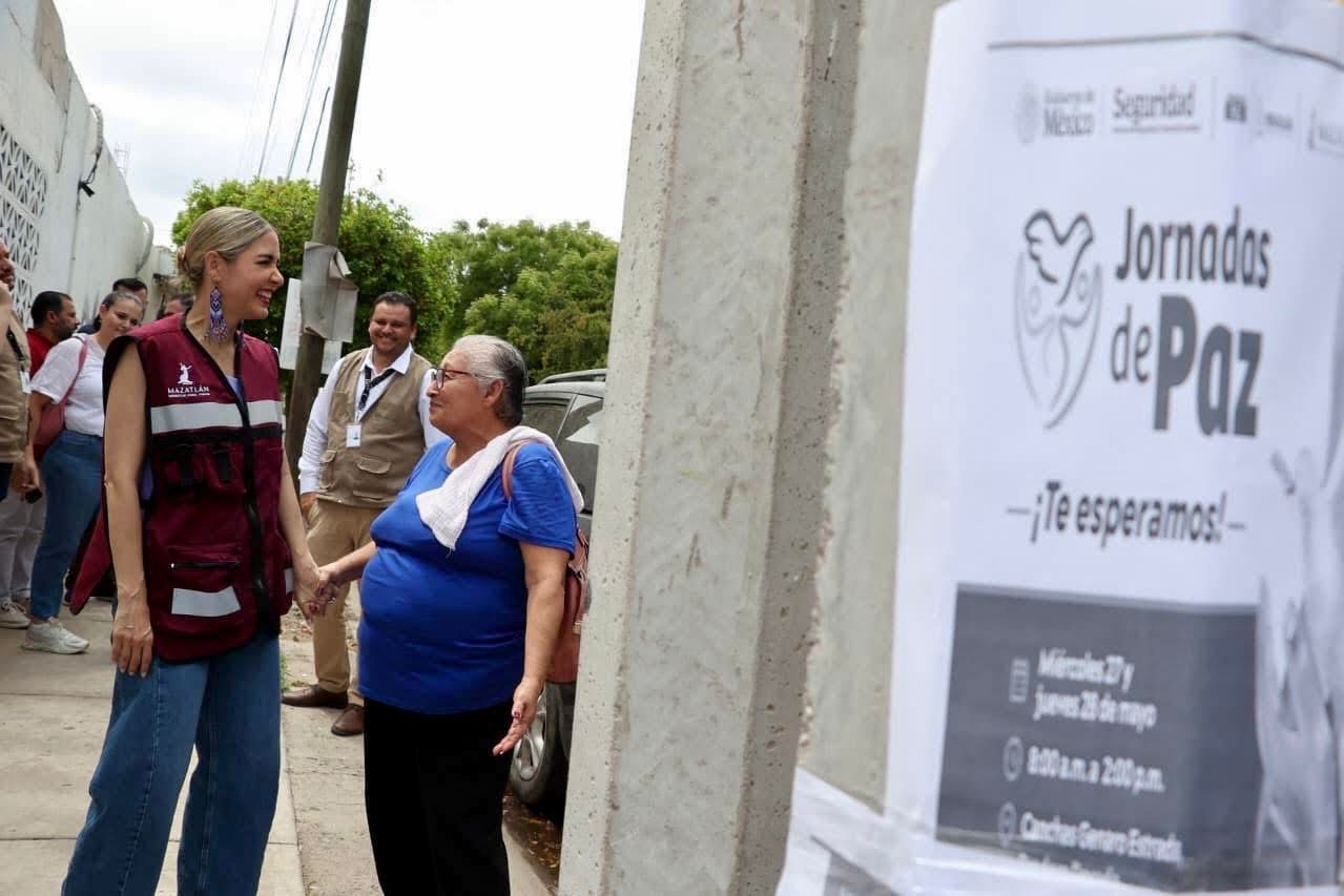 Recorridos "Territorios de Paz" en Pradera Dorada de Mazatlán
