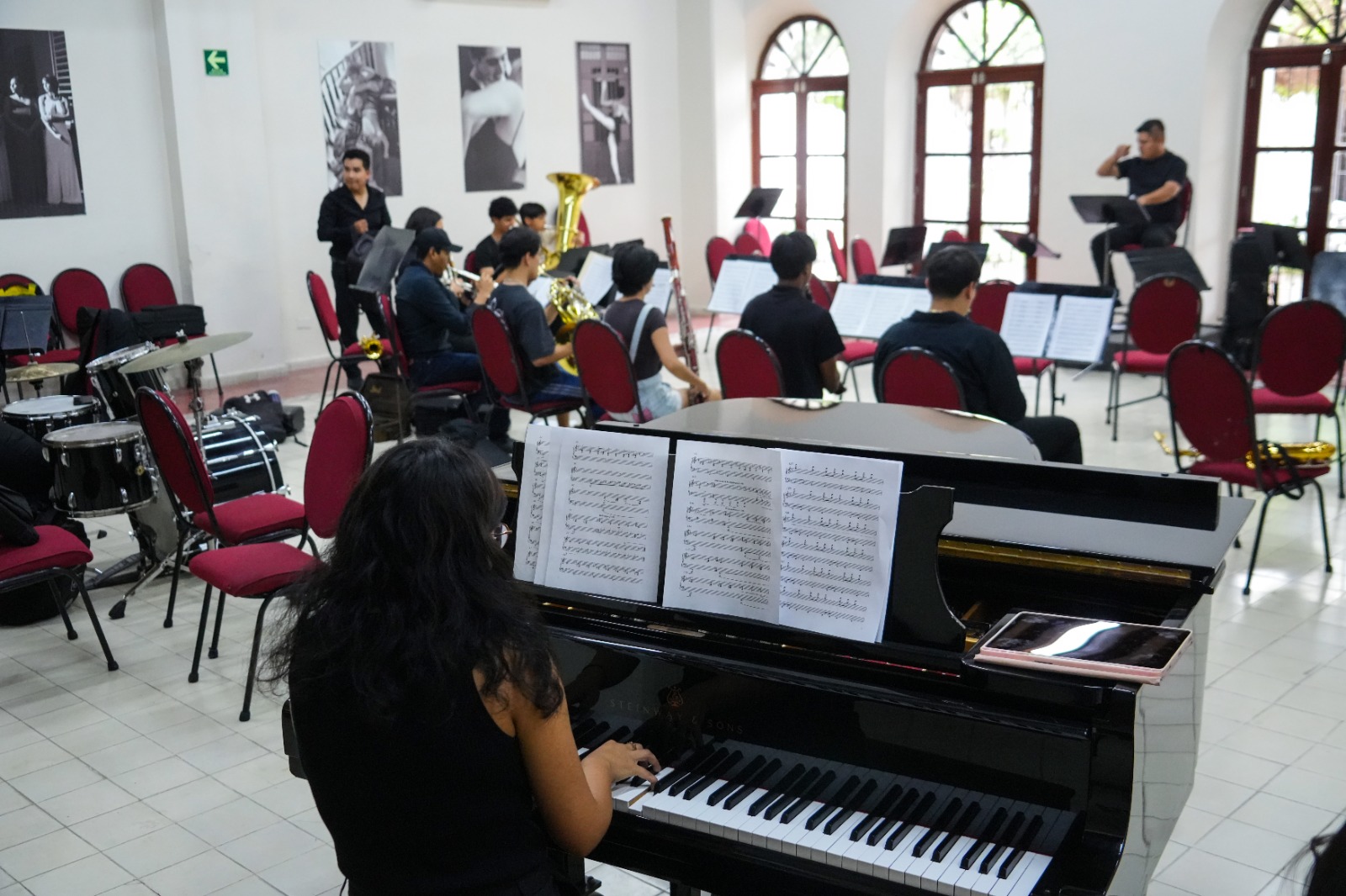 Estudiantes de la Escuela Superior de Música
