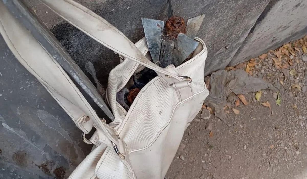 Explosivos asegurados en Escuinapa, Sin.