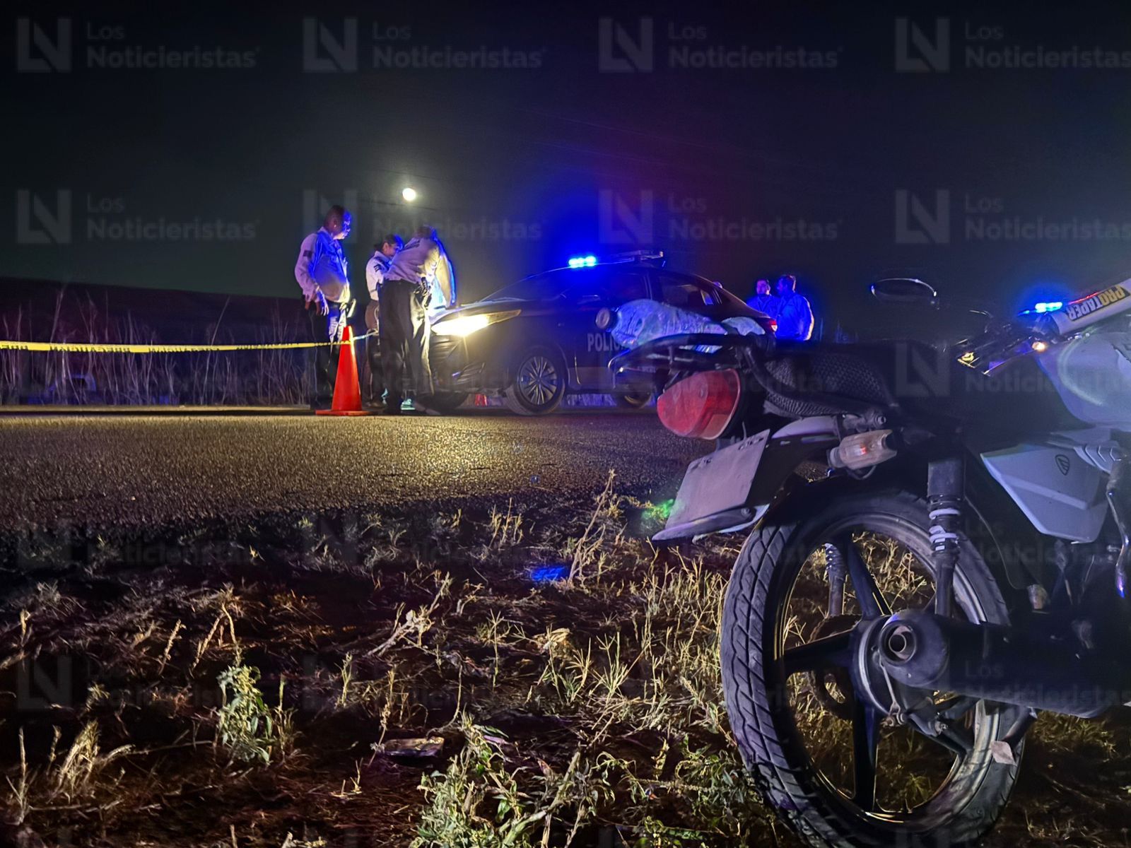 Fallece motociclista en accidente en La Palma, Navolato