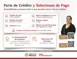 Feria de crédito del Infonavit estará en Guasave