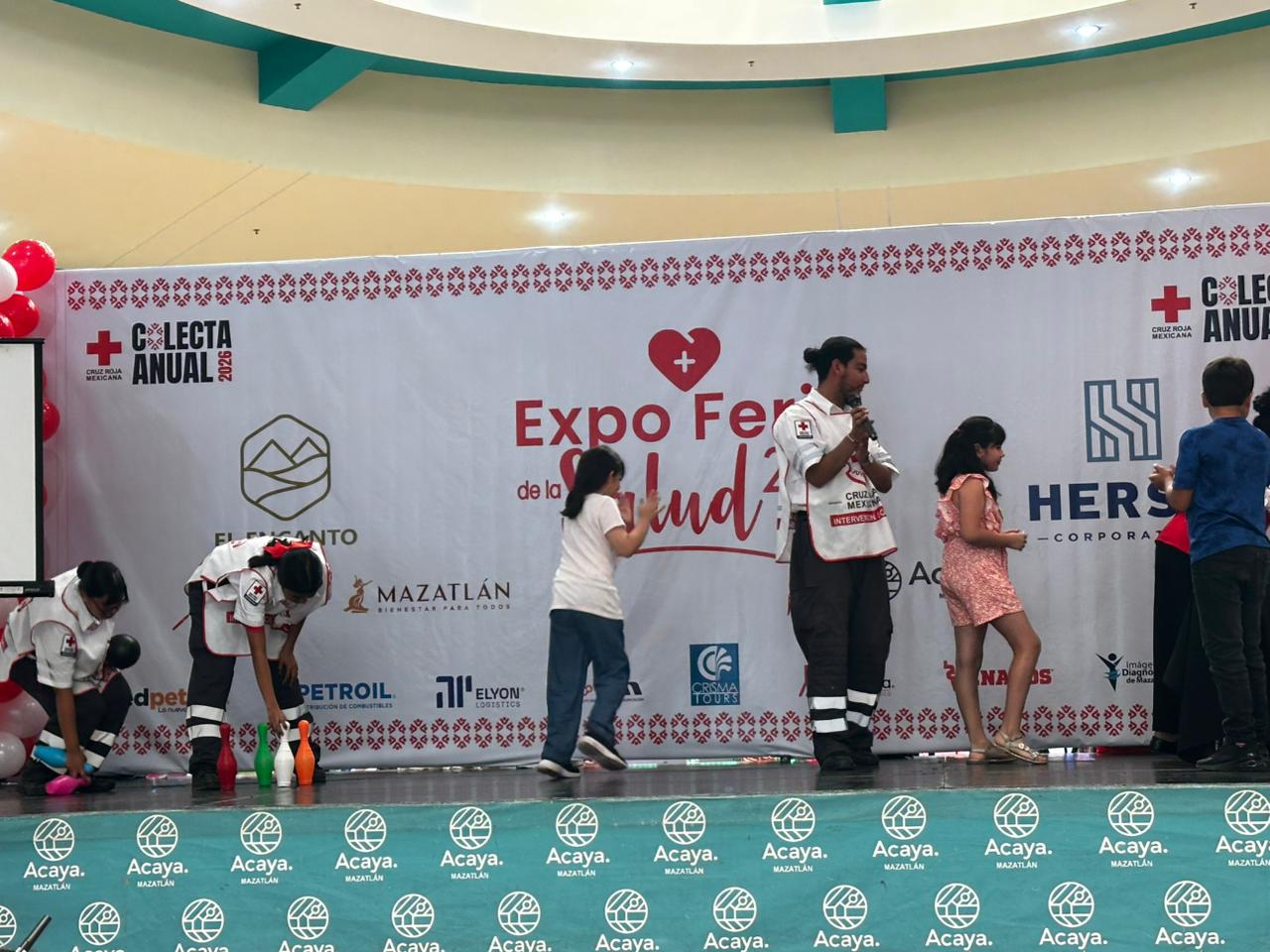Feria de la Salud en Mazatlán, Sin.