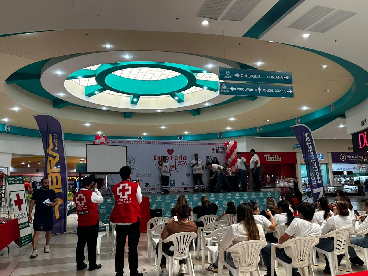 Feria de la Salud en Mazatlán, Sin.