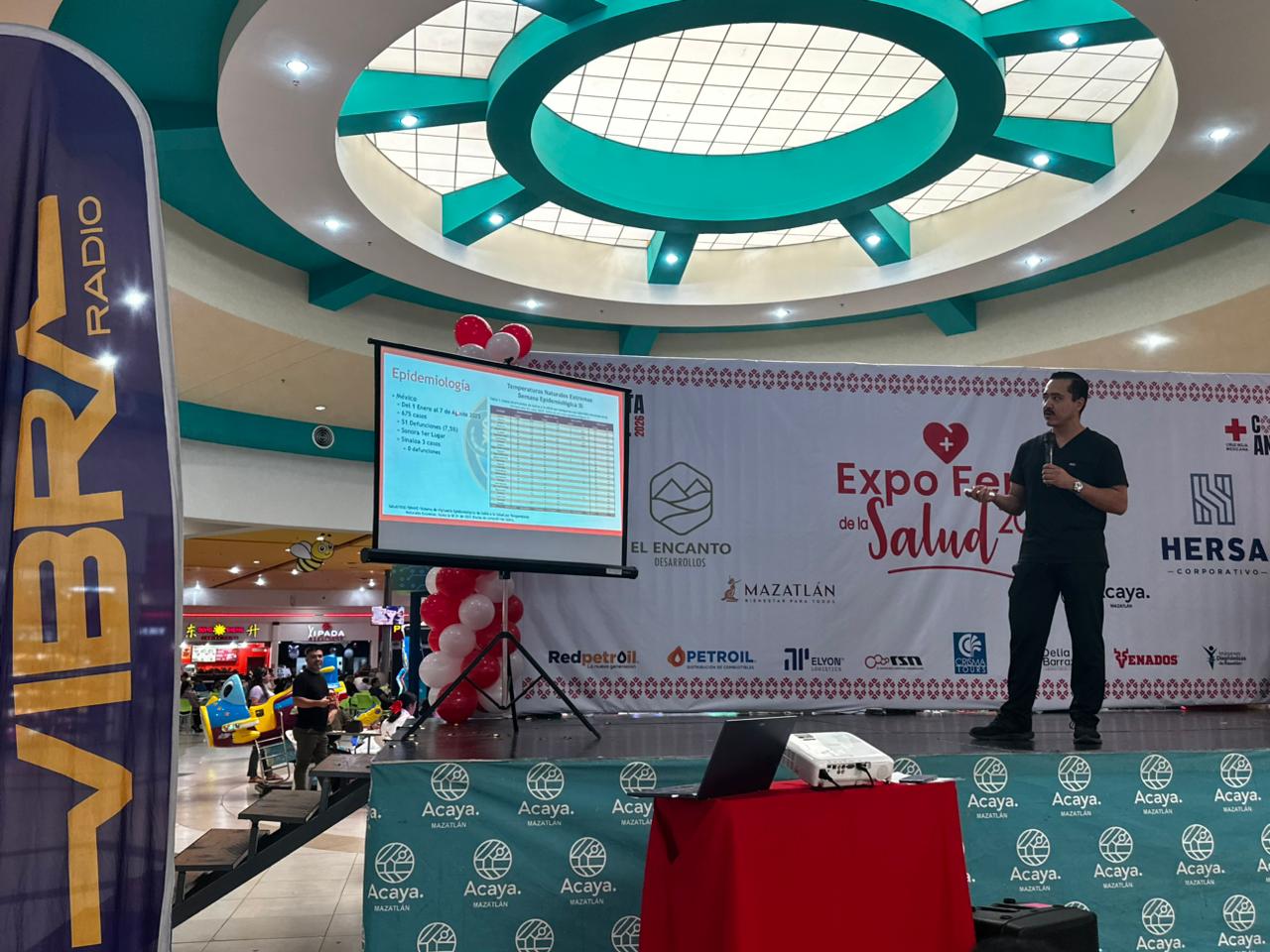 Feria de la Salud en Mazatlán, Sin.