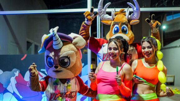 Con luces, música y deporte, MazFest celebra cuatro años con una espectacular Fiesta Neón en el Teodoro Mariscal de Mazatlán, Sinaloa