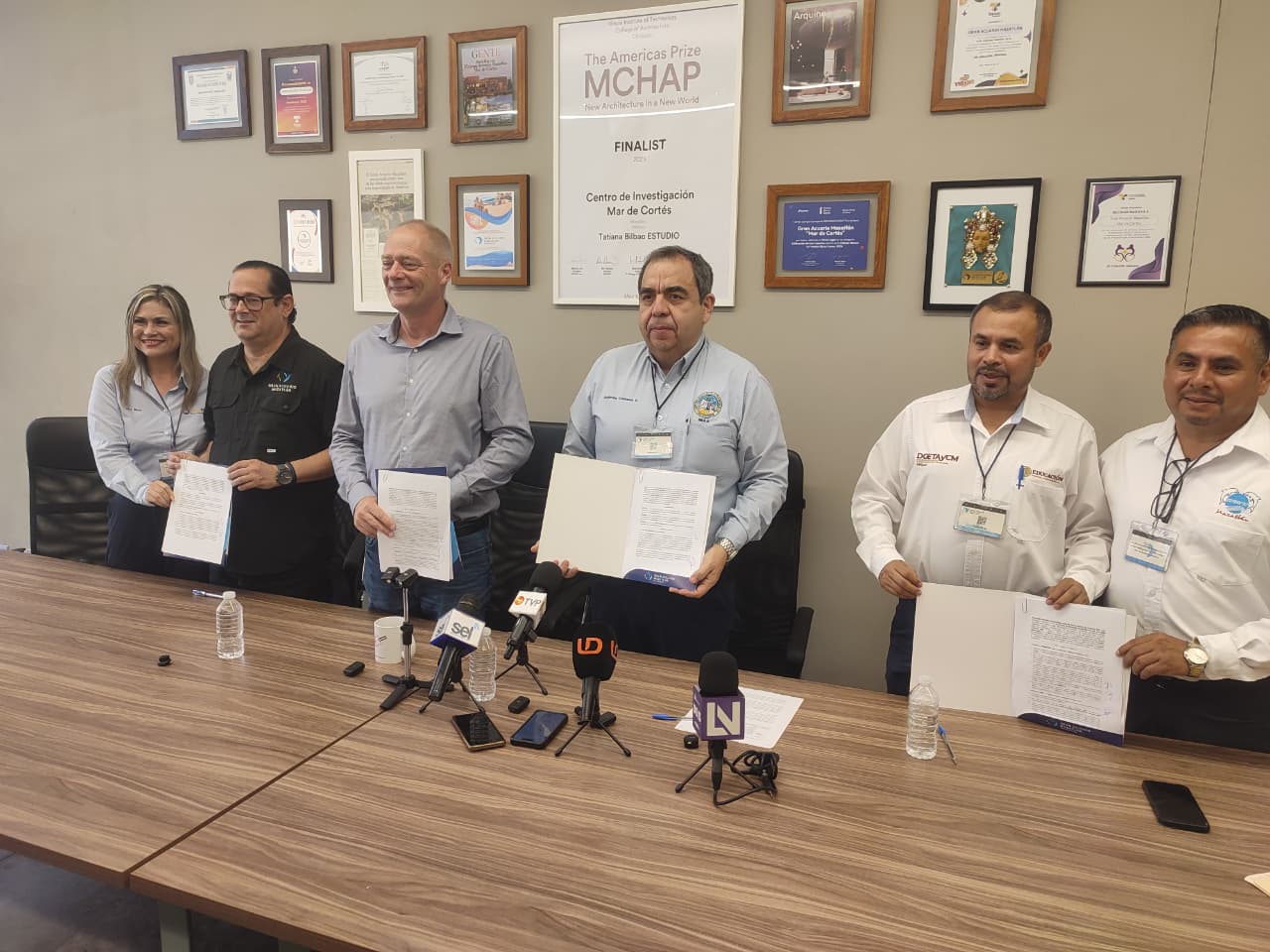 Gran Acuario Mazatlán firma convenio con IMAA y Cetmar 08