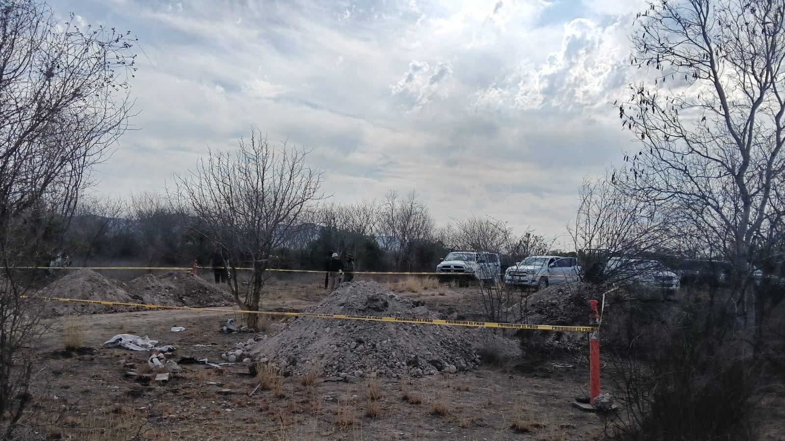 Hallazgo de fosas clandestinas en Mocorito