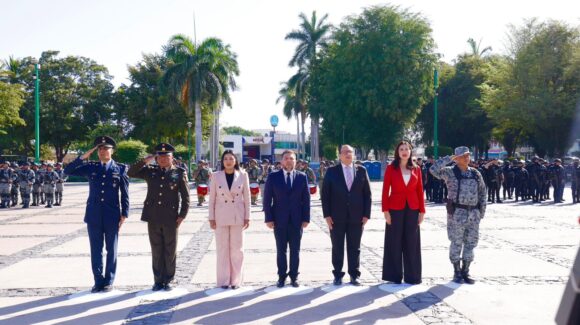 Con izamiento de bandera, conmemoran el Día del Trabajo este 01 de mayo en Sinaloa