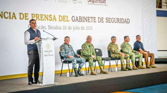 Desde Culiacán, Sinaloa, Harfuch y el Gabinete de Seguridad Federal ofrecerán conferencia de prensa