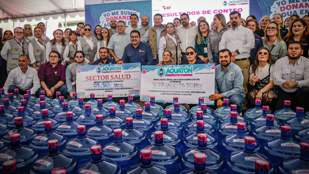 gobernadora da el banderazo al aquaton 2026 en sinaloa secretarias