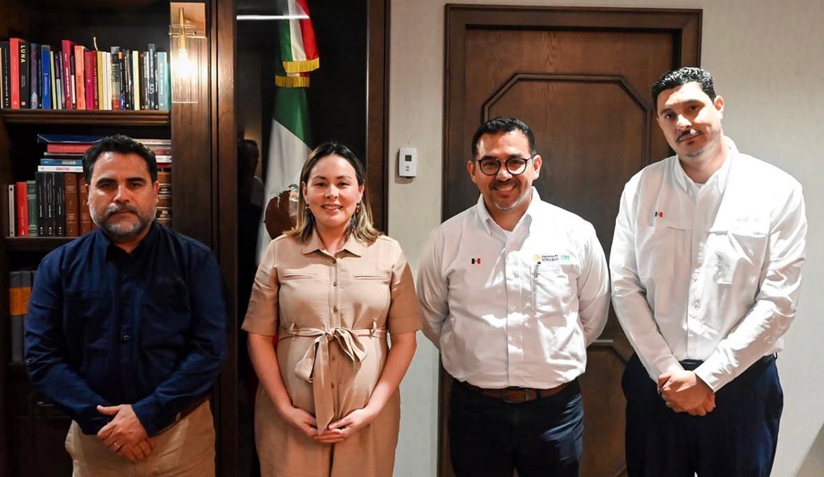 Gobernadora de Sinaloa se reúne con funcionarios de CFE