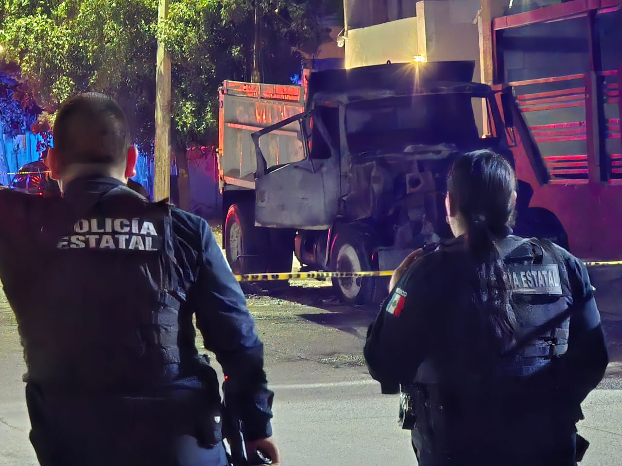 Góndola vandalizada en El Palmito, Culiacán