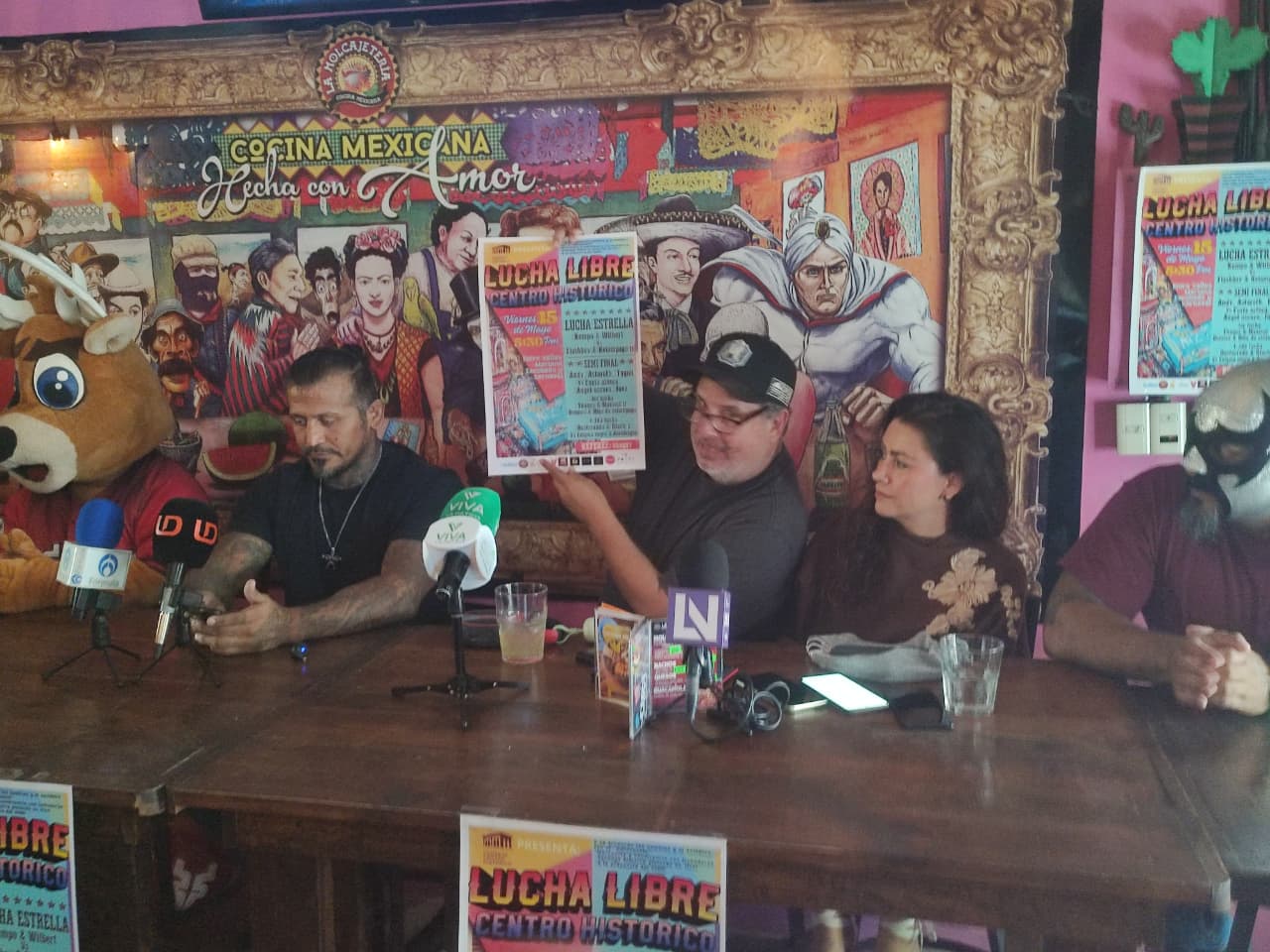 Habrá lucha libre en el Centro Histórico de Mazatlán