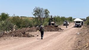 Hallazgo de restos en dren Burrión