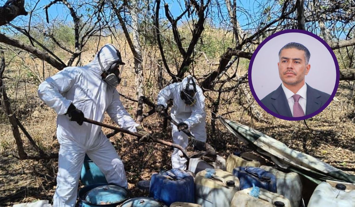 En Sinaloa, se han asegurado más de 68 toneladas de droga y desmantelado 2 mil 183 laboratorios: Harfuch