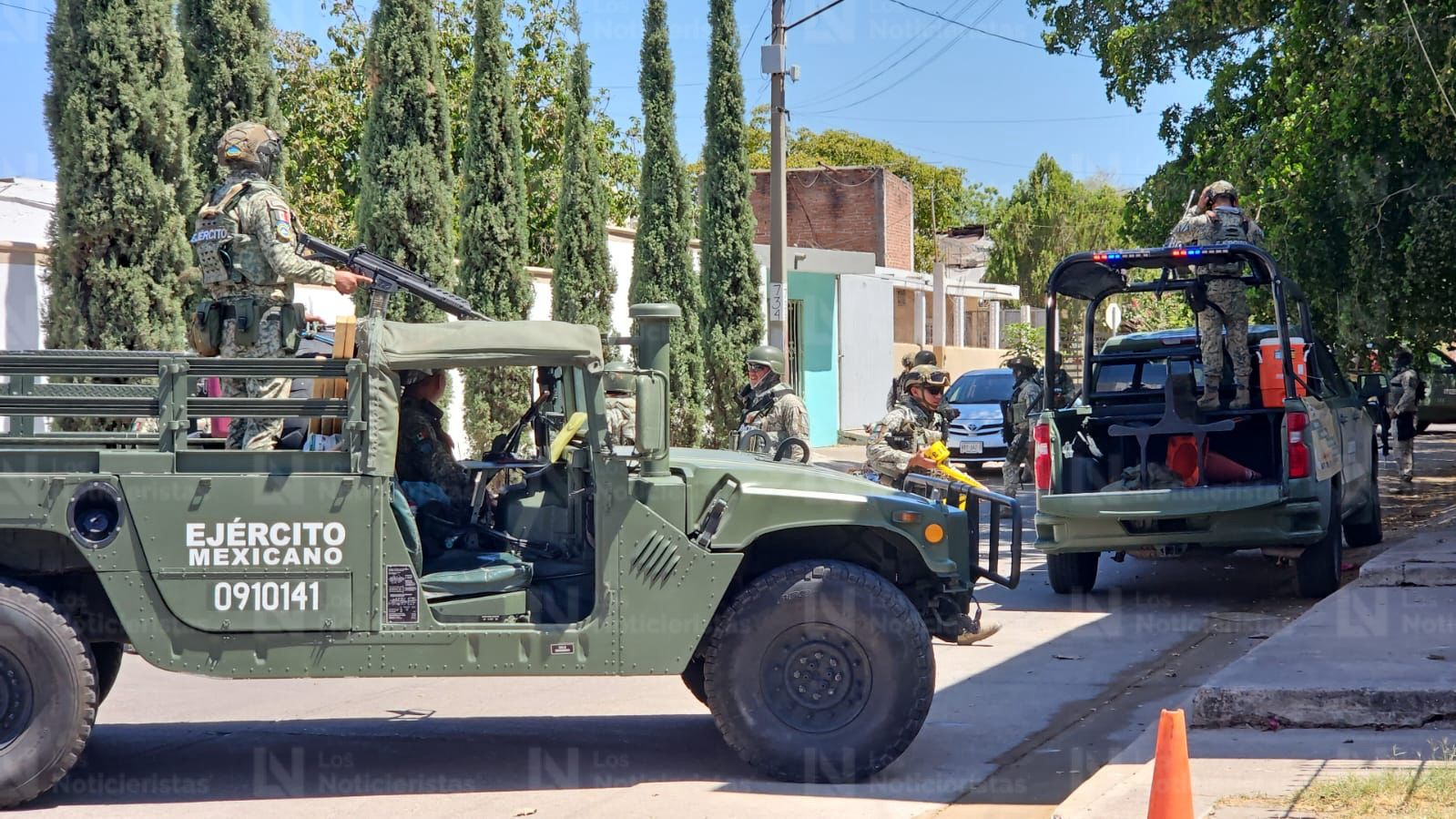 Ataque a balazos en La Aurora en Culiacán
