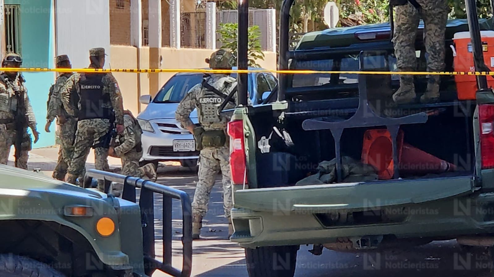 Ataque a balazos en La Aurora en Culiacán