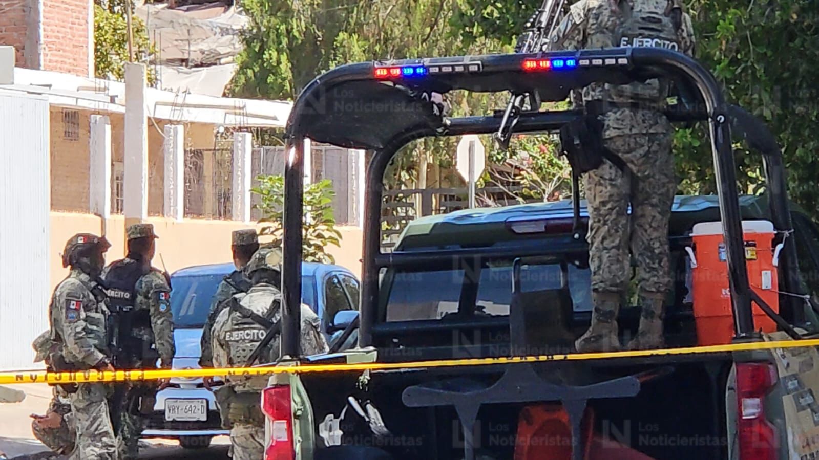 Ataque a balazos en La Aurora en Culiacán