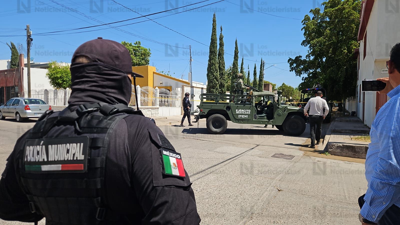 Ataque a balazos en La Aurora en Culiacán