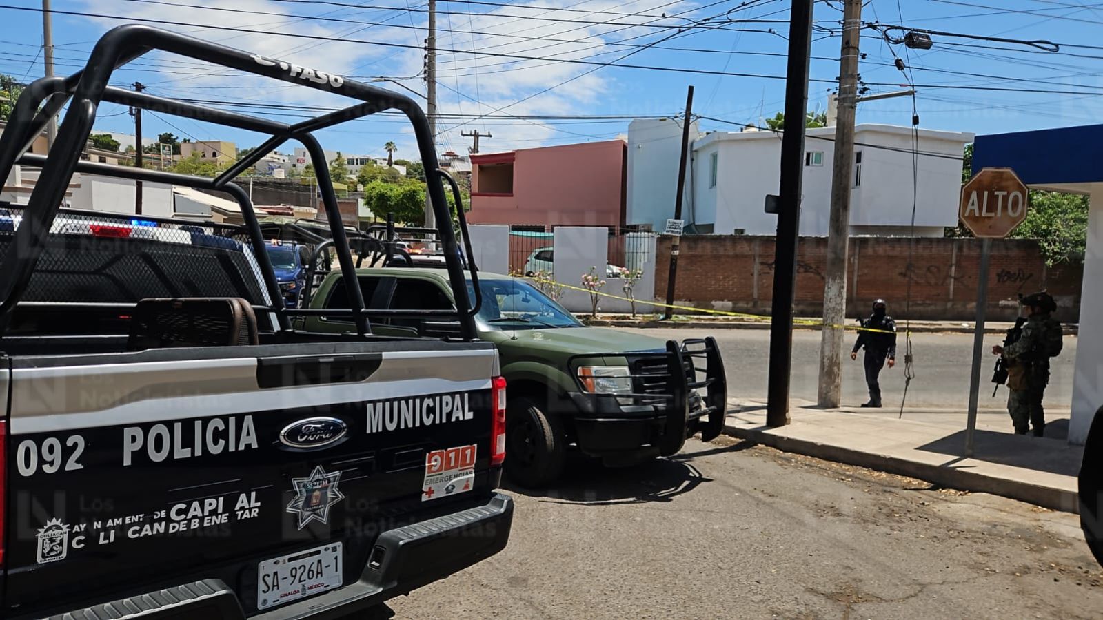 Ataque a balazos contra ocupante de un March en Las Cañadas de Culiacán