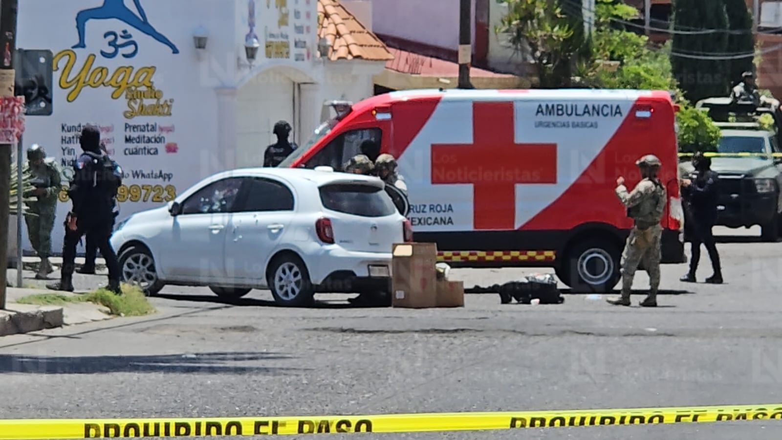 Ataque a balazos contra ocupante de un March en Las Cañadas de Culiacán
