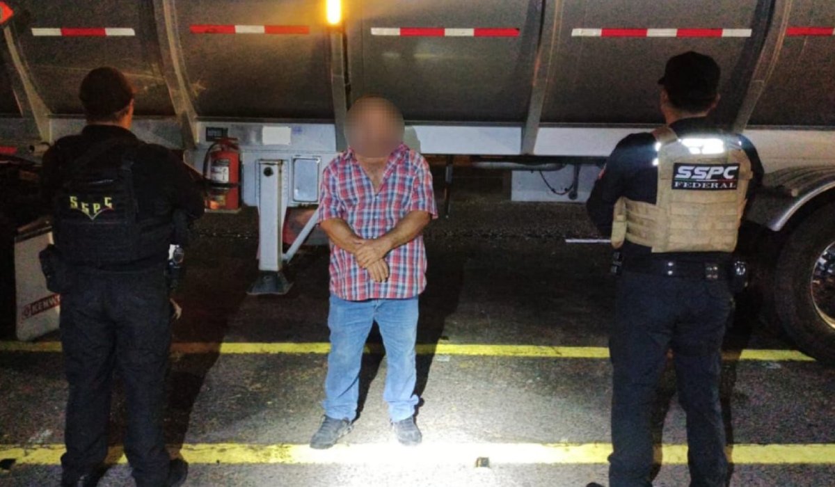 Hombre detenido en Culiacán