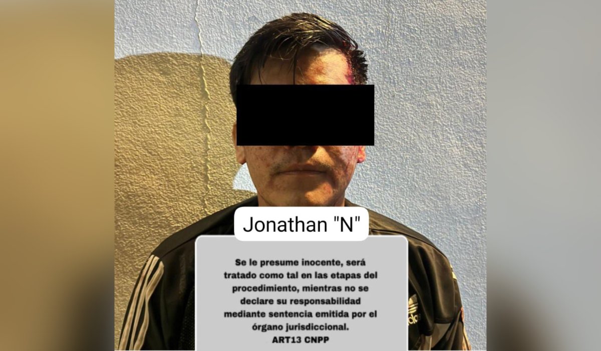 Hombre detenido por robo en Mazatlán
