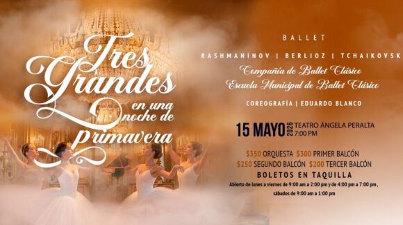 Ballet, romanticismo y música sinfónica: “Tres grandes en una noche de primavera” promete conquistar a Mazatlán, Sinaloa