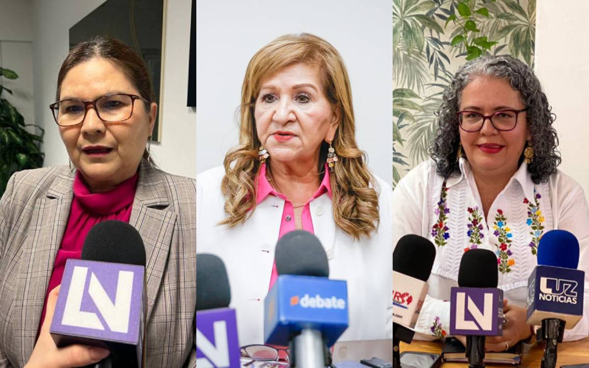 Imelda Castro, Teresa Guerra y Graciela Domínguez