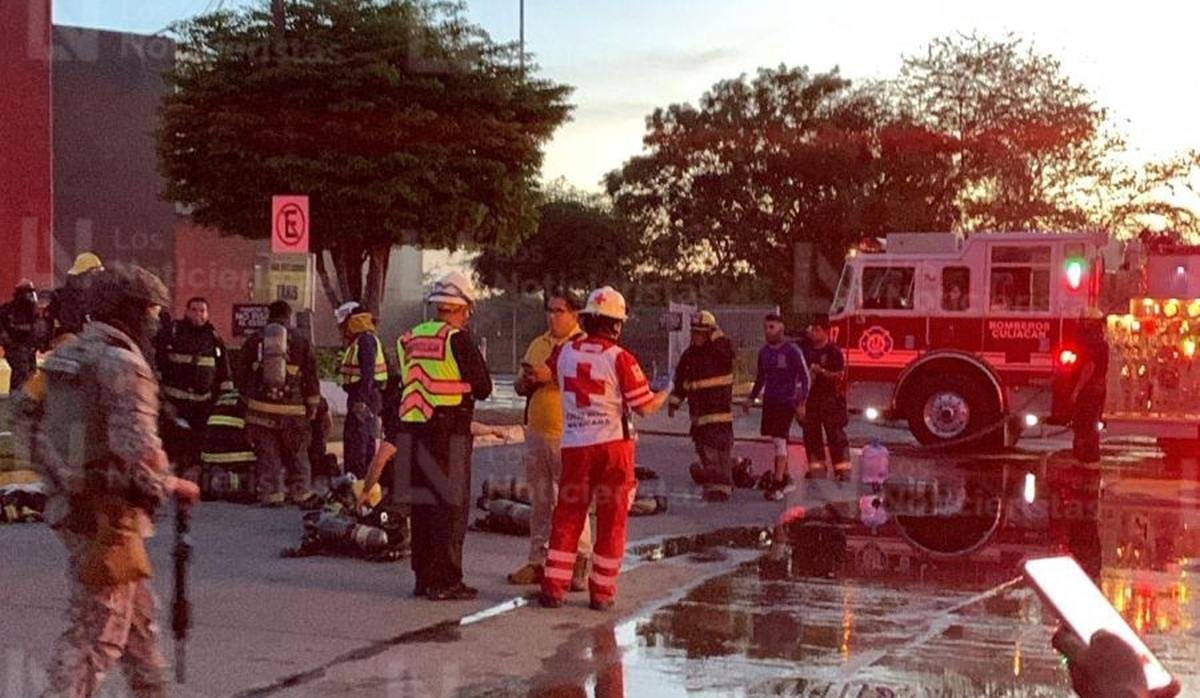 Incendian Casino Tropicana en Culiacán, Sin.