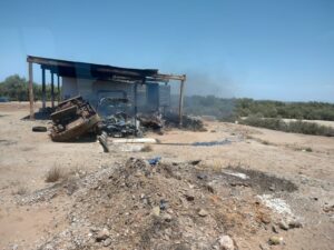 Incendio en Angostura