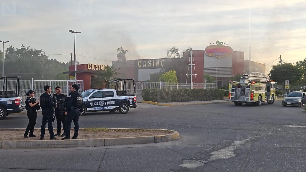 Incendian Casino Tropicana en Culiacán, Sin.