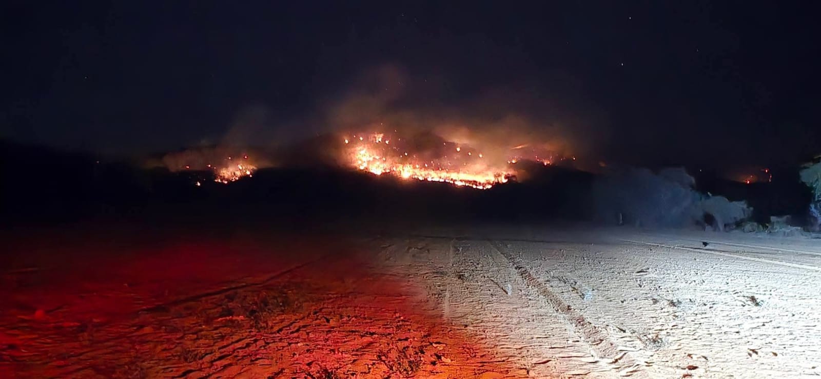 Incendio en el cerro La Piedra Bola, Mocorito