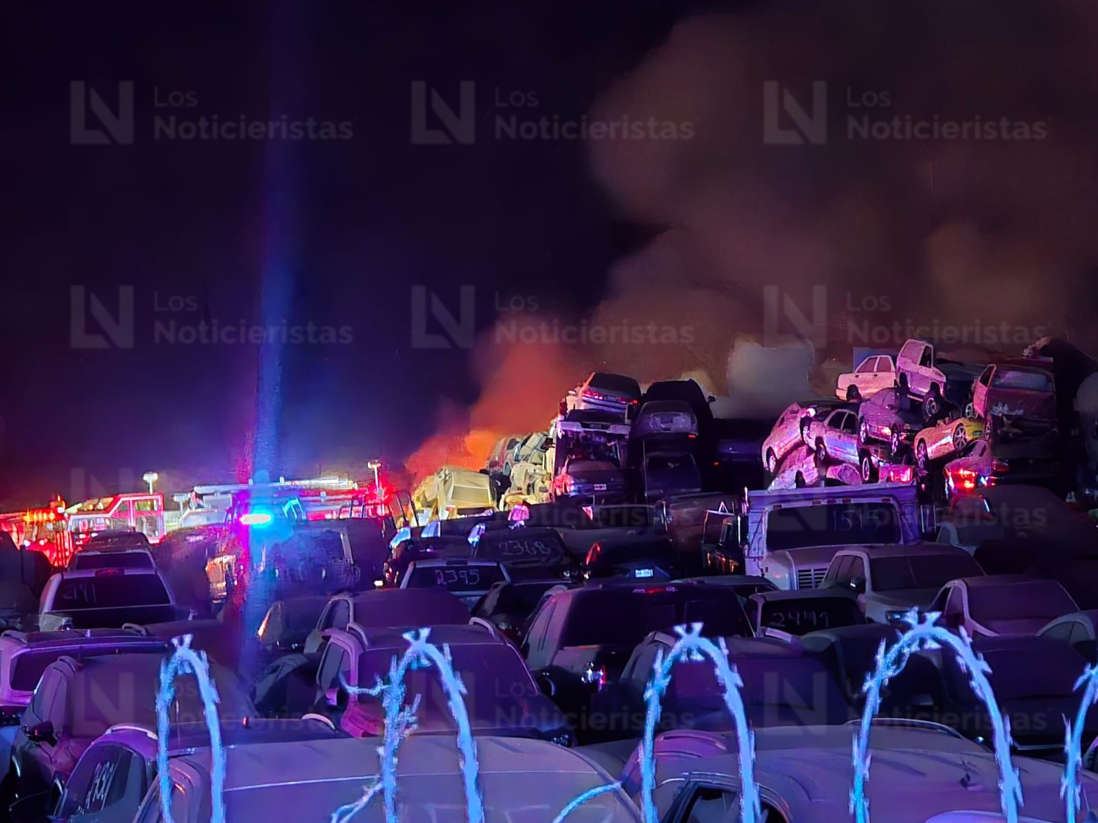Incendio en la Pensión de Bienes Asegurados de la FGE Sinaloa